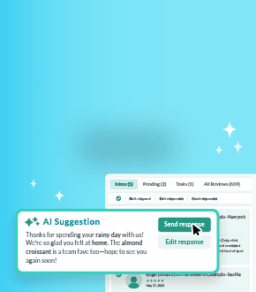 Let your reputation grow with Reviews AI